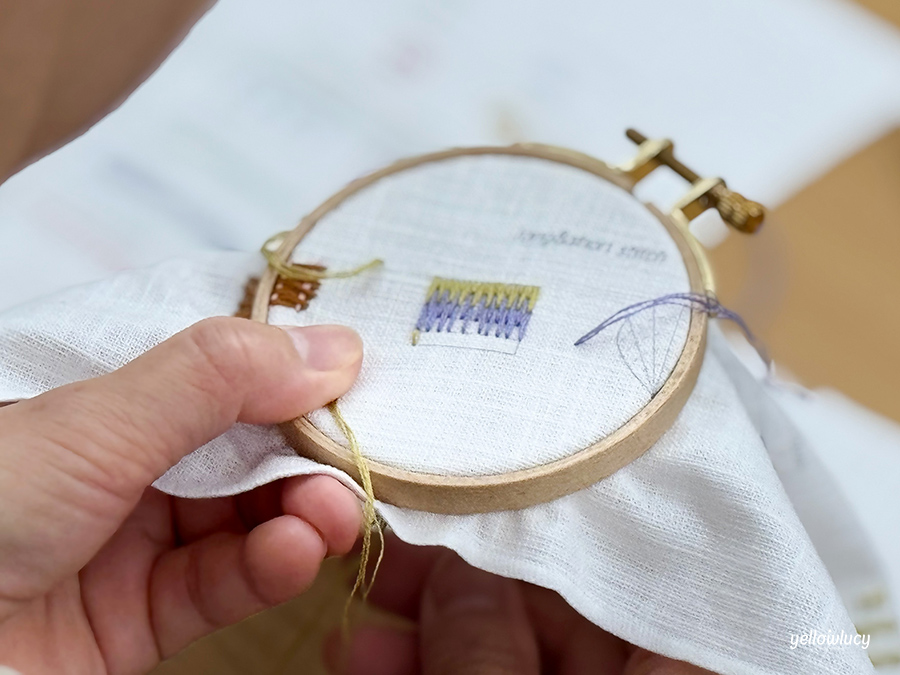 롱앤숏 스티치 (Long & Short Stitch) III