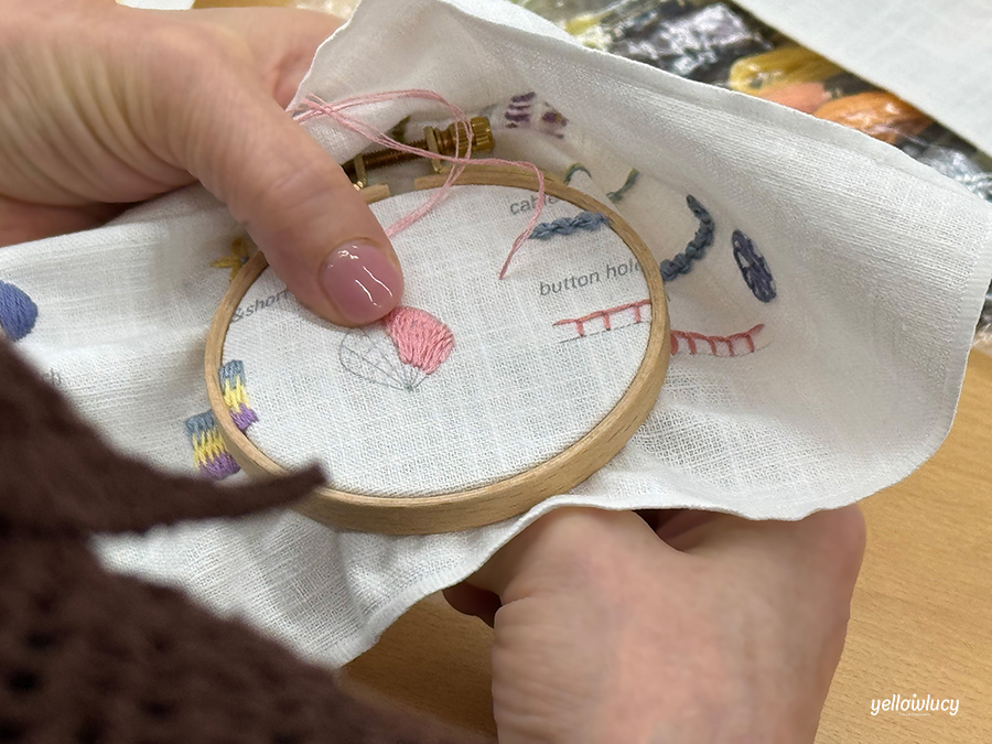 롱앤숏 스티치 (Long & Short Stitch) VII