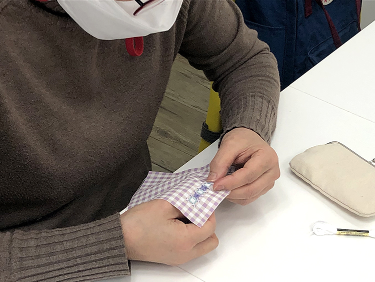 프랑스자수 깅엄자수 티코스터