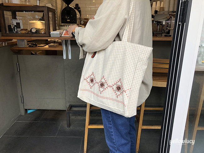 프랑스자수 깅엄자수